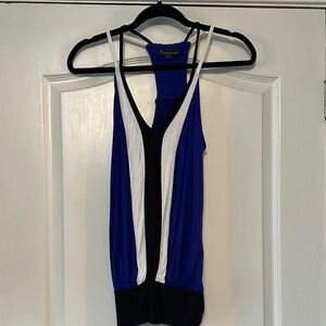 Forever 21 Blue Fitted Sleeveless Camisole